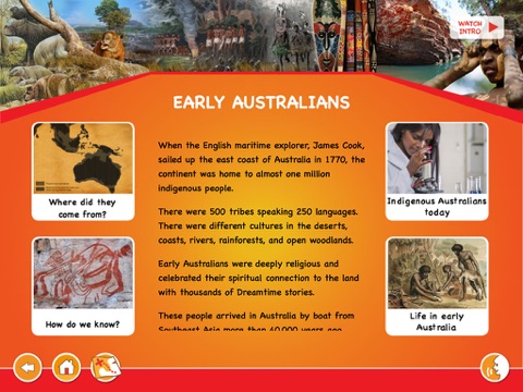Discover MWorld Early Australians screenshot 2