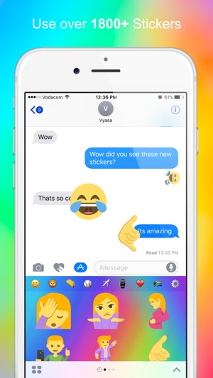 New Emoji Stickers for iMessage