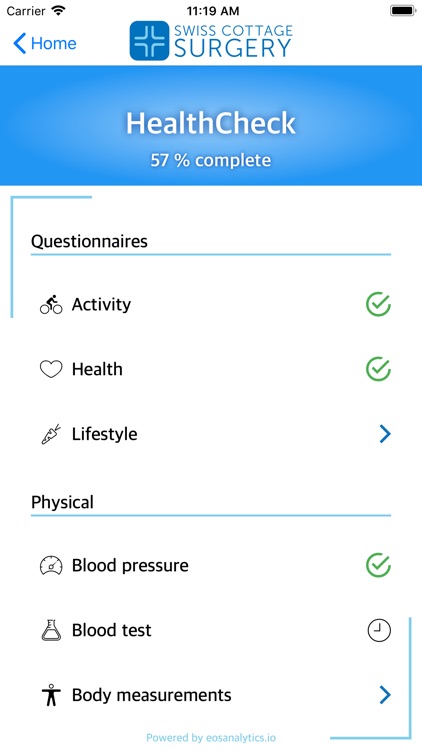 My HealthCheck