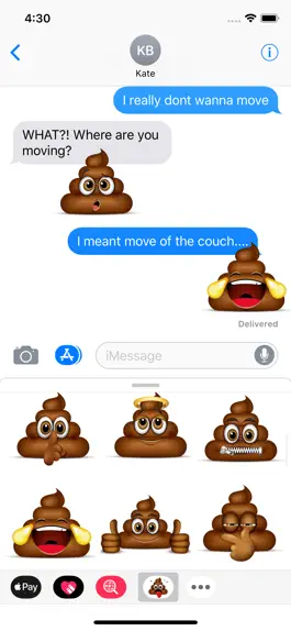 Game screenshot Poop Emoji Stickers - Cute Poo mod apk