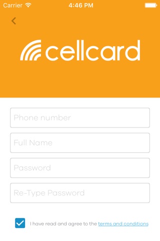 Cellcard screenshot 4