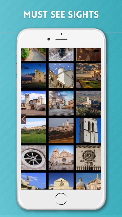 Assisi Travel Guide with Offline City Street Map screenshot-3