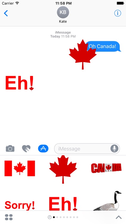 Canada Emojis - Canadian Stickers