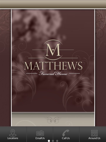 Screenshot of Matthews Funeral Home Ltd