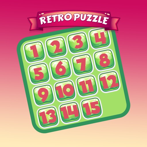 Retro Slide Puzzle iOS App