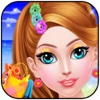 Summer Beach Makeover - Real summer makeup salon virtual makeover games