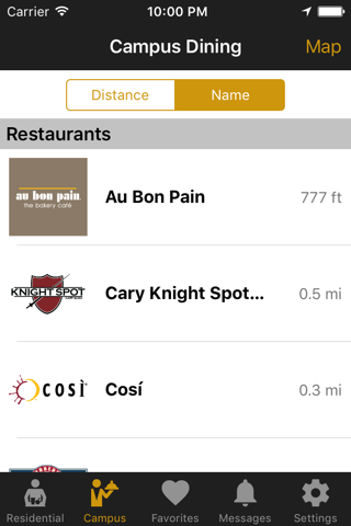 Purdue Mobile Menus screenshot 3