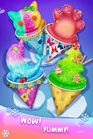 Snow Cone! - Hot Summer Frozen Dessert Maker screenshot 3