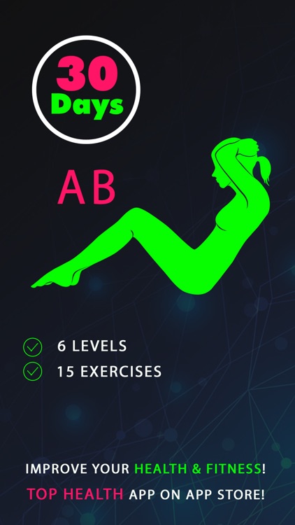 30 Day Ab Fitness Challenges ~ Daily Workout Pro