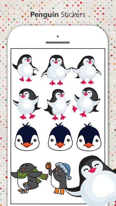 Cute Penguin Stickers.! screenshot 3