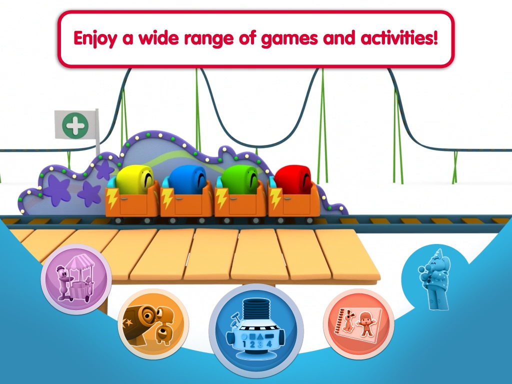 Pocoyo Playset -  Math Fun Park screenshot 2