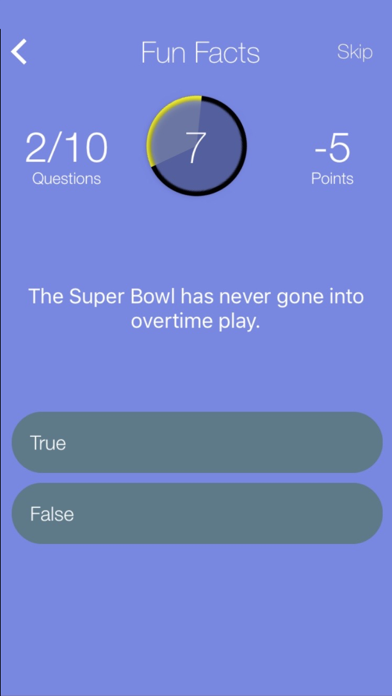 Super Bowl Quiz screenshot 4