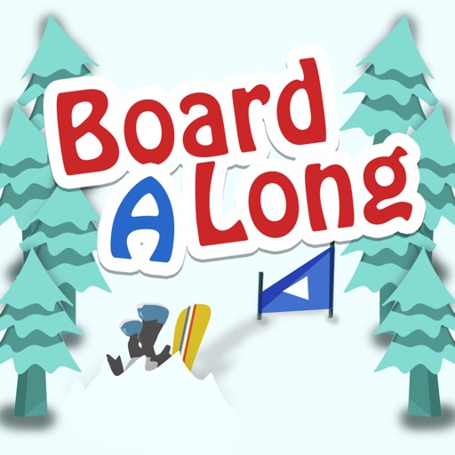 Board A Long - Snowboarding Icon