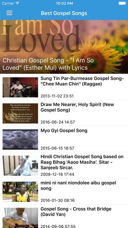 Christian Gospel Music Pro - Worship Songs, Radio & Music Videos