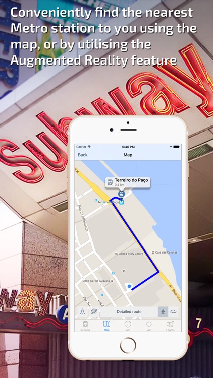Lisbon Subway Guide and Route Planner screenshot-3
