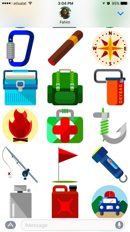 Camping Stickers