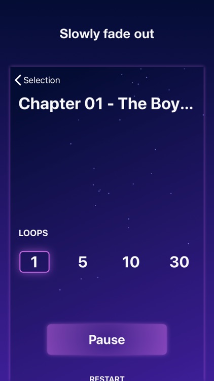 Drift: Night Time Audio Player