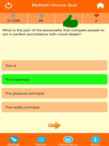 Human Psychology Quiz screenshot 2