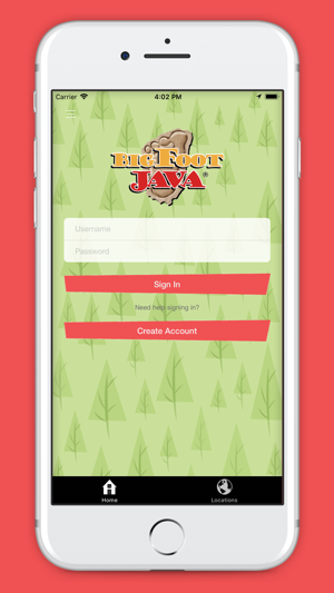 BigFoot Java Rewards