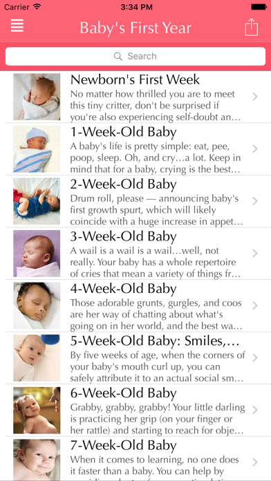 Baby's First Year Premium | you can look forward to in newborn babies from milestones to baby's growth 5.1 IOS -