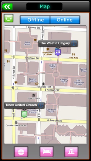 Calgary  Offline Map Travel Explorer(圖2)-速報App