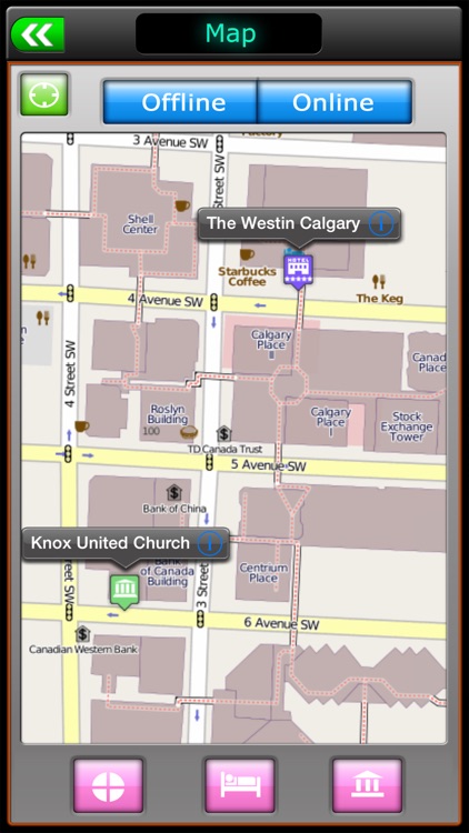 Calgary Offline Map Travel Explorer