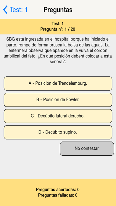 How to cancel & delete Examen EIR Enfermería Test from iphone & ipad 3