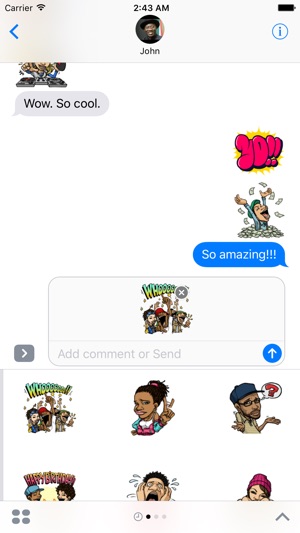 Hip Hop Friends Sticker(圖2)-速報App