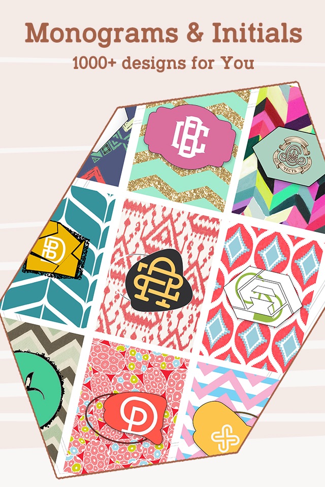 Monogram Lock Screen Wallpaper Maker!!! Make Your Monograms screenshot 3