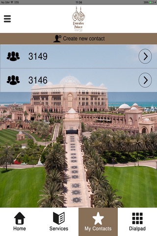 Emirates Palace phone-app screenshot 4