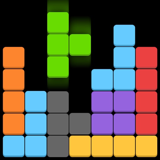 Block Puzzle King - Drop 7 Squares Matching 3 Colors Daily Logic Puzzles Magra Game (Dots & Traces) iOS App