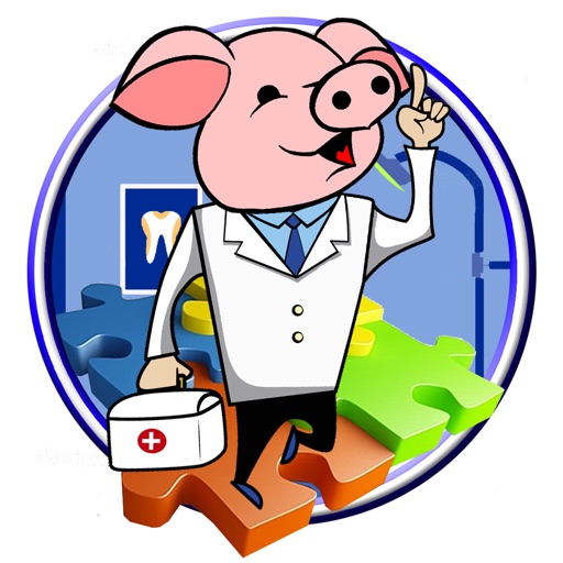 Little Pep Pig Doctor Puzzle Jigsaw Game Edition icon