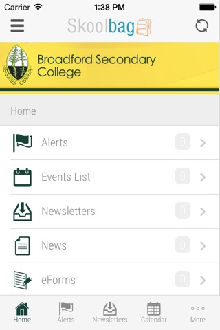 Broadford Secondary College - Skoolbag screenshot 2