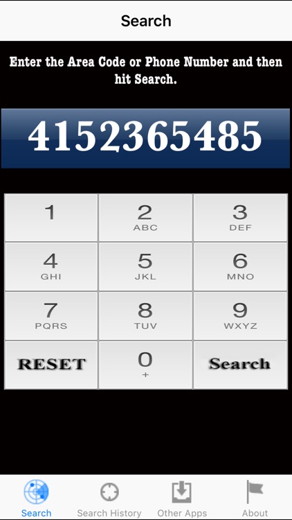 Area Code Search