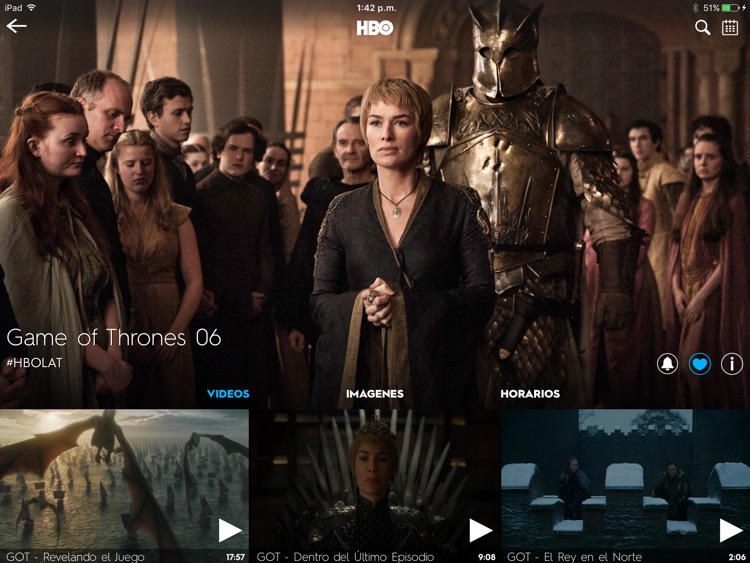 HBO para iPad