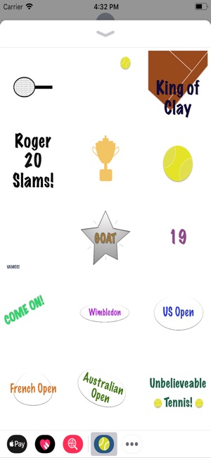 Fun Tennis Animated Stickers(圖1)-速報App