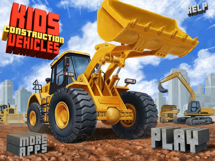 Kids Vehicles: Construction HD for the iPad screenshot-4