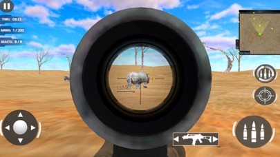 Animal Hunter in Desert Pro screenshot 2