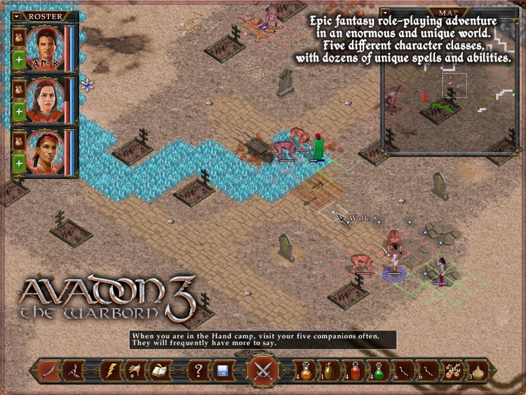 Avadon 3: The Warborn HD screenshot-3