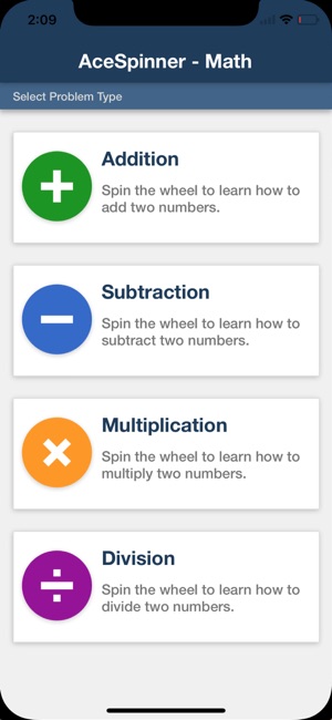 Ace Spinner Math Games Lite(圖2)-速報App