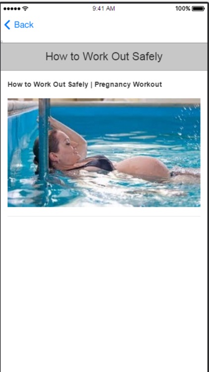 Prenatal Exercise - Great Exercise During Pregnancy and Safe Workouts screenshot-4