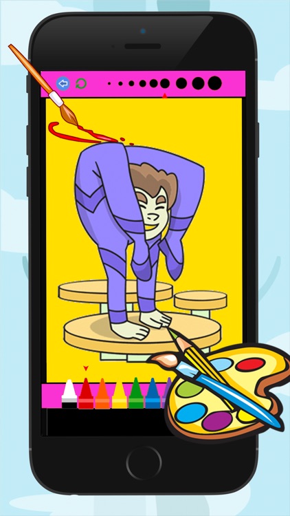 Circus Coloring Book for Kid Games screenshot-3