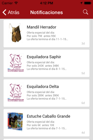 Gala Equitación screenshot 4