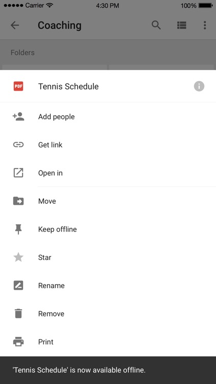 Google Drive - Online backup & cloud storage space screenshot-3