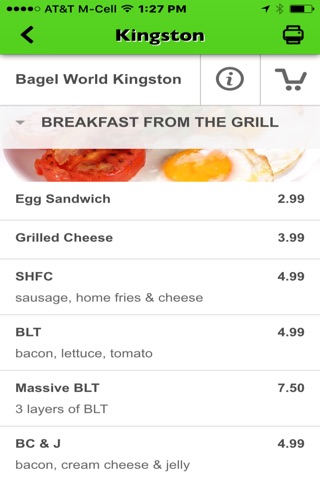 Bagel World Cafe screenshot 2