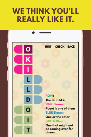 MiniBloomz - Bite-Sized Word Puzzles screenshot 3