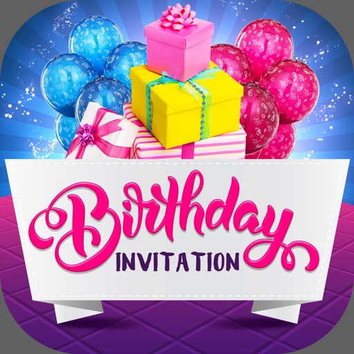 Birthday Party Invitations – e-Card Maker For 1st Birthday, Sweet 16 & 21st Birthday