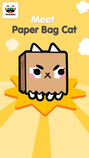 Toca Life Paper Bag Cat(圖2)-速報App