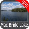 Lake Macbride IOWA GPS fishing chart offline