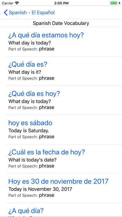 Spanish Language Notes App screenshot-4